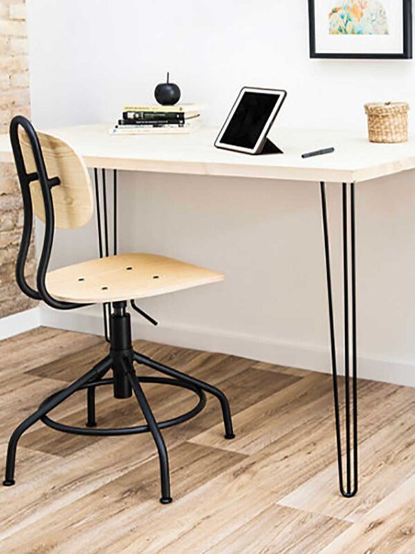 Pied acier "3 Tiges" -1PC-