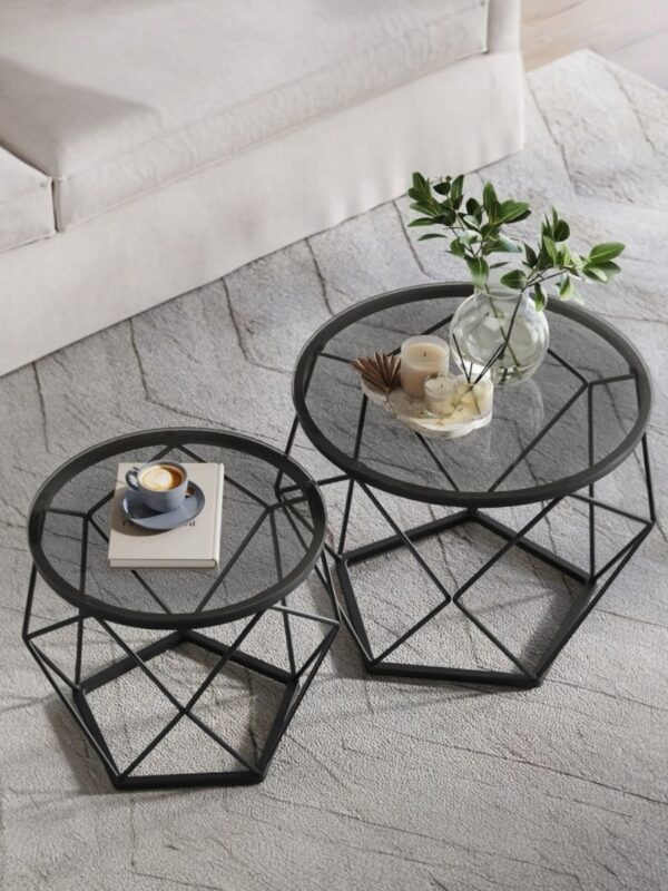 Table d'appoint-2pcs-