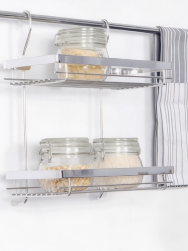 Etagère double en Inox
